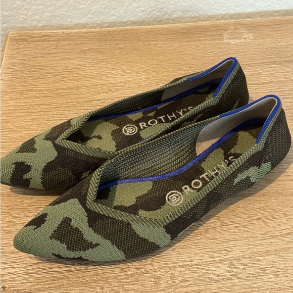 ROTHYS THE POINT WOMENS FLAT SHOES 8.5 - Picture 4 of 5